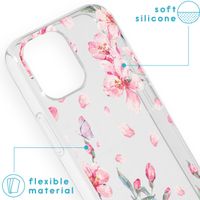 imoshion Design Hülle Apple iPhone 13 Mini - Blossom Watercolor
