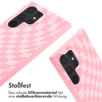 imoshion SilikonHülle design mit Band Samsung Galaxy S24 Ultra - Retro Pink