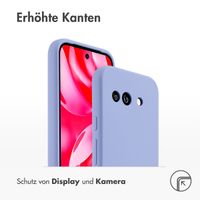 Accezz Liquid Silikoncase Google Pixel 9A - Violett