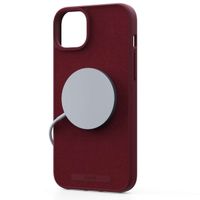 Njorð Collections Wildleder Comfort+ Case MagSafe für das iPhone 15 Plus - Red