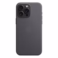 Apple FineWoven Back Cover MagSafe Apple iPhone 15 Pro Max - Schwarz