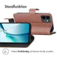 imoshion Luxuriöse Klapphülle Oppo Reno 13 - Braun