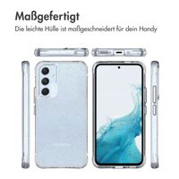 imoshion Glitzer Back Cover für das Samsung Galaxy A54 (5G) - Silber