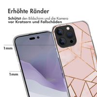 imoshion Design Hülle für das Apple iPhone 14 Pro Max - Pink Graphic