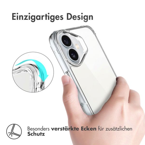 imoshion Rugged Air Case Apple iPhone 16 Plus - Transparent