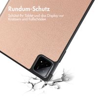 imoshion Trifold Klapphülle Xiaomi Pad 6S Pro 12.4 - Rosé gold