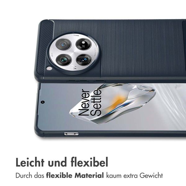 imoshion Brushed Back Cover OnePlus 12 - Dunkelblau