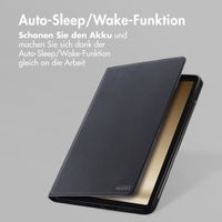 Accezz Classic Tablet Case für das Samsung Galaxy Tab A9 8.7 Zoll - Schwarz