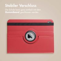 imoshion 360° drehbare Klapphülle Apple iPad 6 (2018) 9.7 Zoll / iPad 5 (2017) 9.7 Zoll - Dunkelrot