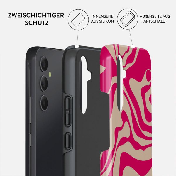 Burga Tough Back Cover für das Samsung Galaxy A34 (5G) - Siren