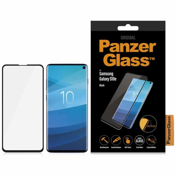 PanzerGlass Case Friendly Displayschutzfolie für das Samsung Galaxy S10e