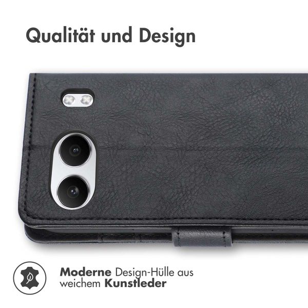 imoshion Luxuriöse Klapphülle für das OnePlus Nord 4 - Schwarz