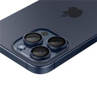 Spigen GLAStR Kamera Schutzglas 2er Pack für das Apple iPhone 17 Pro / 17 Pro Max / 16 Pro / 16 Pro Max / 15 Pro / 15 Pro Max / 14 Pro / 14 Pro Max - Titan Schwarz