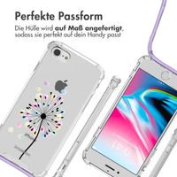 imoshion Design Hülle mit Band für das iPhone SE (2022 / 2020) / 8 / 7 - Sandstone Dandelion