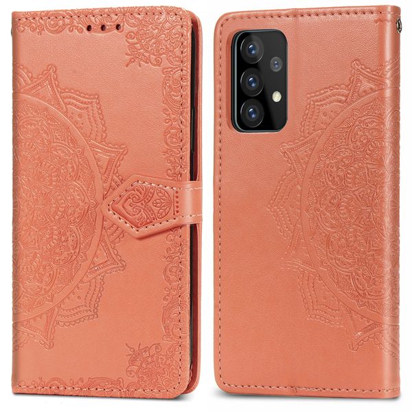 imoshion Mandala Klapphülle Samsung Galaxy A52(s) (5G/4G) - Peach