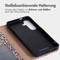 imoshion Design Klapphülle Samsung Galaxy S25 - Leopard Mood
