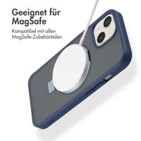 Accezz Ring Stand Backcover mit MagSafe Apple iPhone 15 - Blau