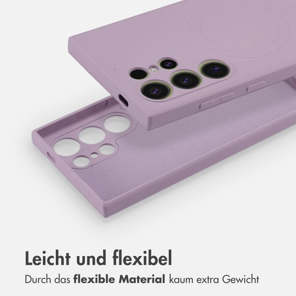 imoshion Color Back Cover mit MagSafe für das Samsung Galaxy S24 Ultra - Violett