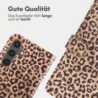 imoshion Design Klapphülle Samsung Galaxy S24 - Leopard Mood