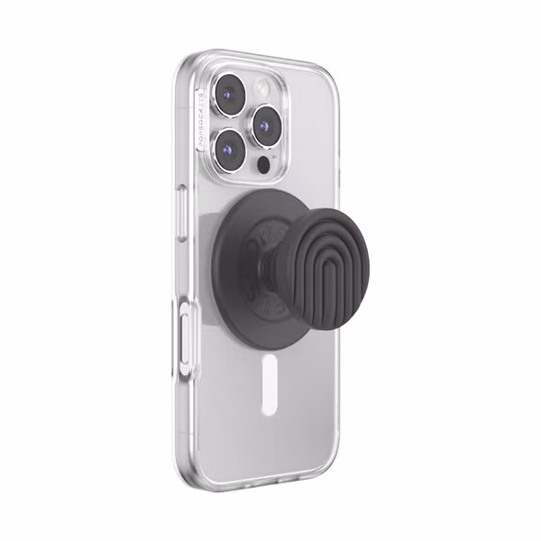 PopSockets PopGrip MagSafe Round - Curves Slate