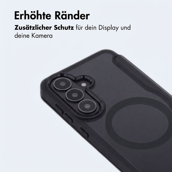imoshion Transparente Bookcase mit MagSafe Samsung Galaxy S26 - Schwarz