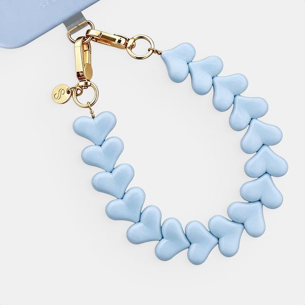 Selencia Lova Herz-Handgelenkbande - Powder Blue