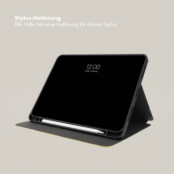 Selencia Vivid Klapphülle Apple iPad 11 (2025) 11 Zoll A16 / iPad 10 (2022) 10.9 Zoll - Chalky Bloom