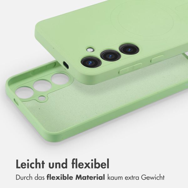 imoshion Color Back Cover mit MagSafe Samsung Galaxy S24 Plus - Grün