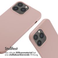 imoshion Silikonhülle mit Band für das iPhone 13 Pro Max - Sand Pink