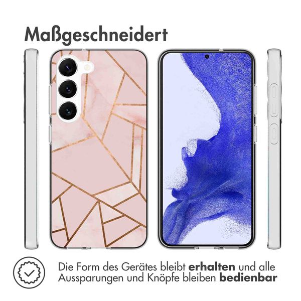 imoshion Design Hülle für das Samsung Galaxy S23 Plus - Pink Graphic