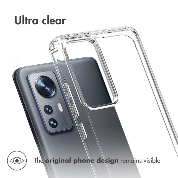 Accezz Xtreme Impact Case für das Xiaomi 12 / 12X - Transparent