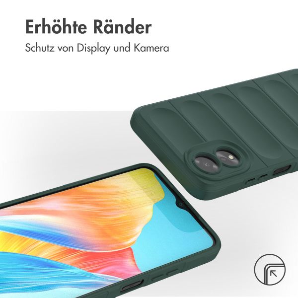 imoshion EasyGrip Backcover Oppo A18 / Oppo A38 - Dunkelgrün