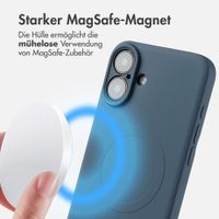 imoshion Color Back Cover mit MagSafe für das Apple iPhone 16 - Dunkelblau