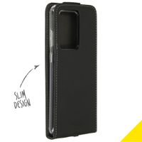 Accezz Flip Case Samsung Galaxy S20 Ultra - Schwarz