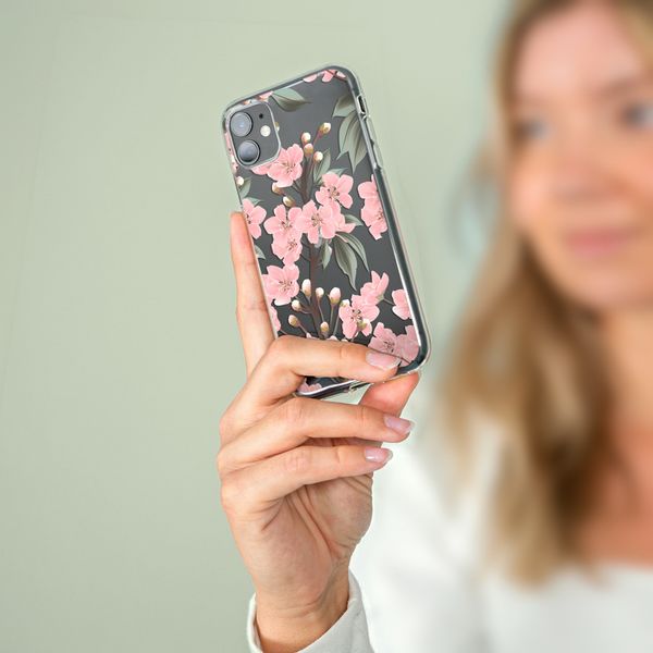 imoshion Design Hülle für das Samsung Galaxy S21 FE - Cherry Blossom