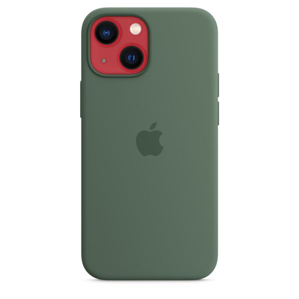 Apple Silikon-Case MagSafe für das Apple iPhone 13 Mini - Eucalyptus