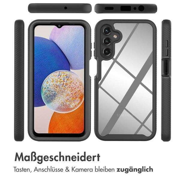 imoshion 360° Full Protective Case für das Samsung Galaxy A15 (5G/4G) - Schwarz