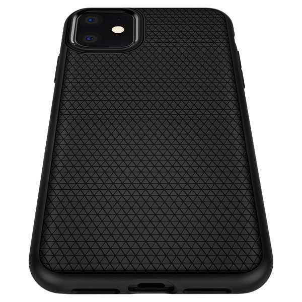 Spigen Liquid Air™ Backcover Apple iPhone 11 - Schwarz