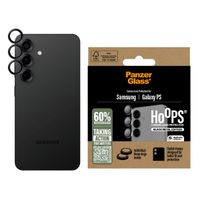 PanzerGlass Kameraprotektor Hoops Optic Rings für das Samsung Galaxy S25 Edge - Schwarz