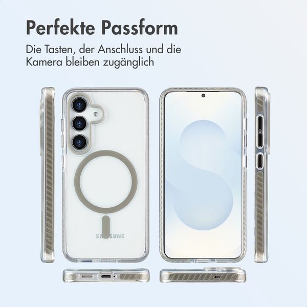 imoshion Combat MagSafe Hülle Samsung Galaxy S25 - Grau