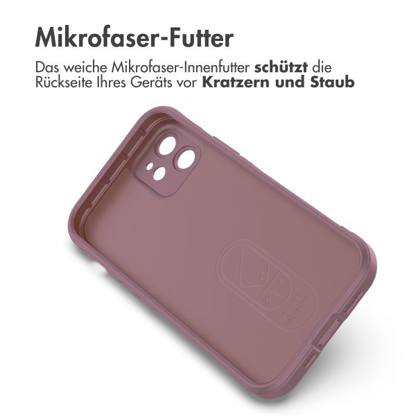 imoshion EasyGrip Back Cover für das iPhone 12 - Violett