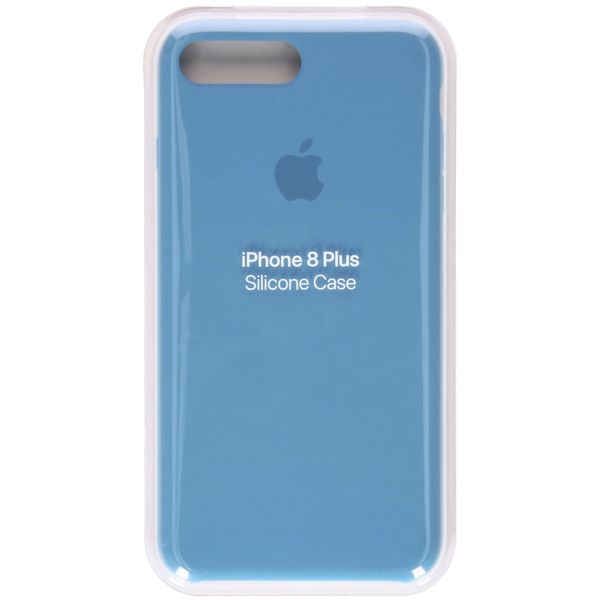 Apple Silikon-Case Denim Blue für das Apple iPhone 8 Plus / 7 Plus