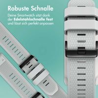 imoshion QuickFit® Silikonarmband - 22 mm Garmin Watch Anschluss - Grau