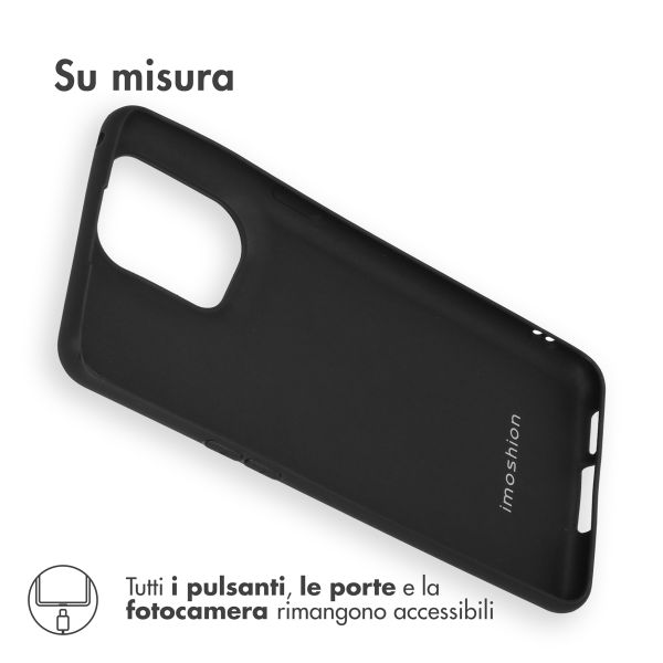 imoshion TPU Color Cover Oppo Find X5 Pro 5G - Schwarz