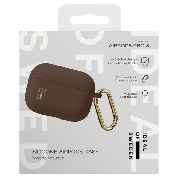 iDeal of Sweden Silikon Hülle Apple AirPods Pro 3 - Mocha Mousse
