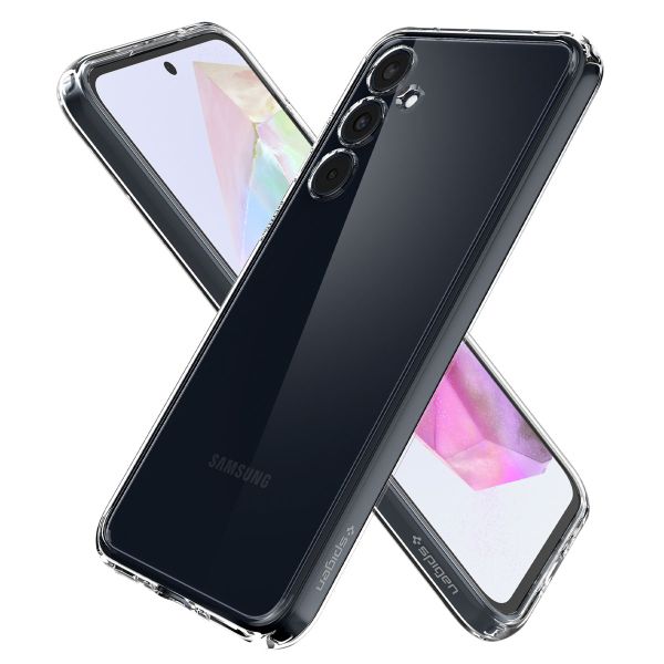 Spigen Ultra Hybrid™ Case für das Samsung Galaxy A35 - Crystal Clear