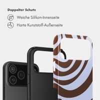 Selencia Vivid Back Cover Apple iPhone 17 Pro - Dream Swirl Chocolate