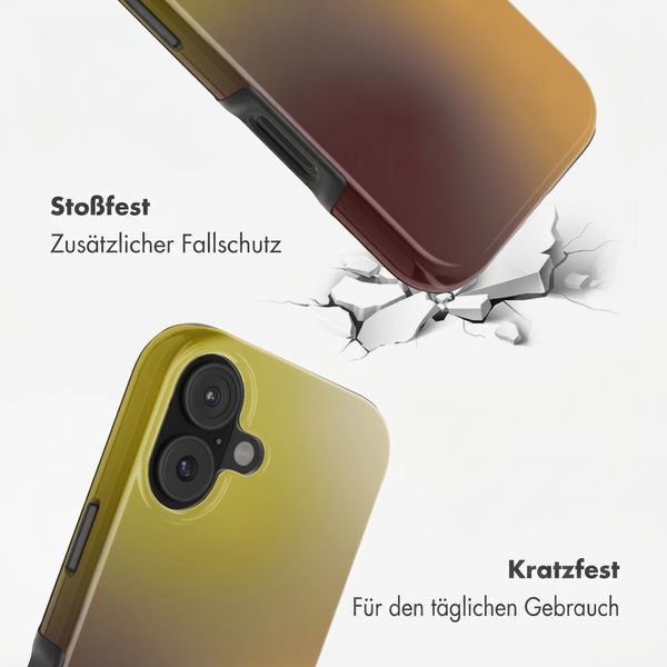 Selencia Vivid Rückabdeckung mit MagSafe Apple iPhone 18 Pro / 17 Pro - Gradient Olive Dust