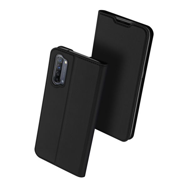 Dux Ducis Slim TPU Klapphülle Schwarz für das Oppo Reno3 / A91