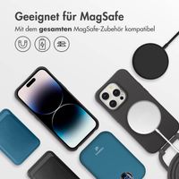 imoshion Color Backcover mit abnehmbarem Handykette und MagSafe Apple iPhone 14 Pro - Black Coffee